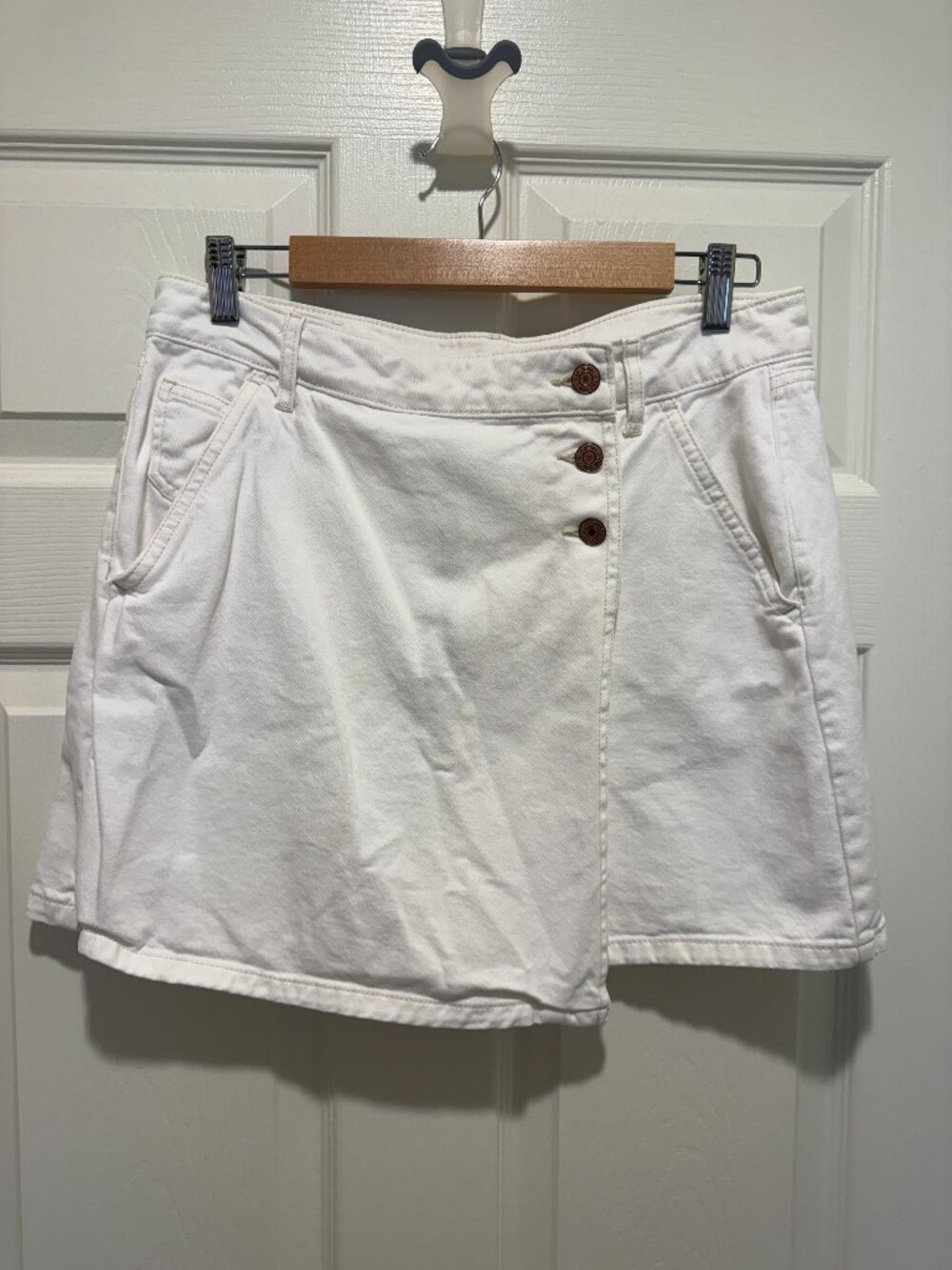 GAP Denim Wrap Mini Skort - Size Tall Medium